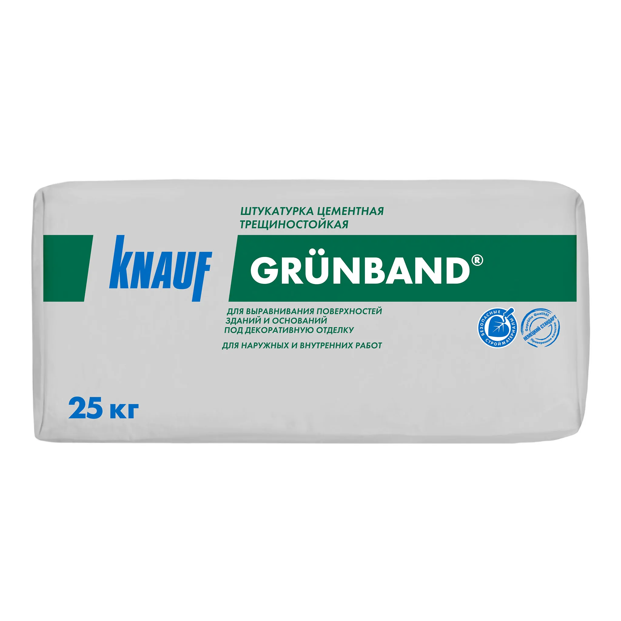 Штукатурка Knauf Грюнбанд, 25 кг