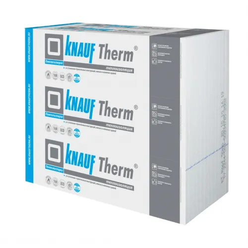 Пенополистирол Knauf Therm 25 Стена PRO 100х1000х1200 мм