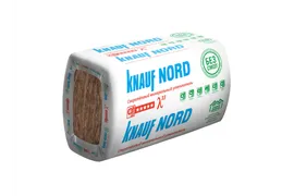 Утеплитель ТеплоКнауф НОРД (KNAUF NORD) TS 033 Кровля и стены 100х600х1250мм (уп/6 плит)
